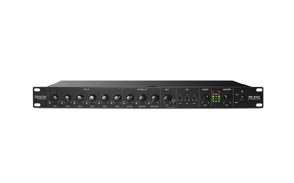 Denon DN-312X Professional 12-Channel Line Mixer Denon DN-312X Professional 12-Channel Line Mixer