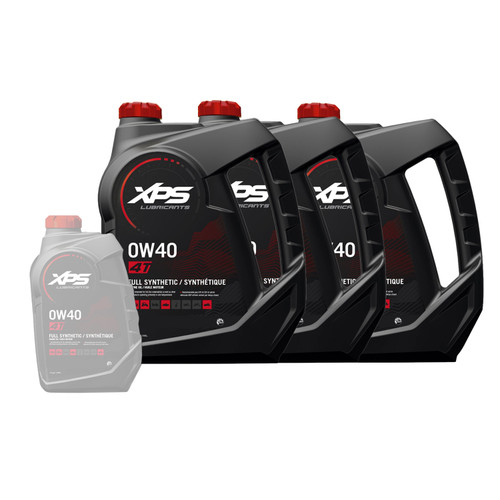 BRP Ski-Doo Can-Am Sea-Doo XPS 4-Stroke Full Synthetic Oil 3 Gallon Case, 779140