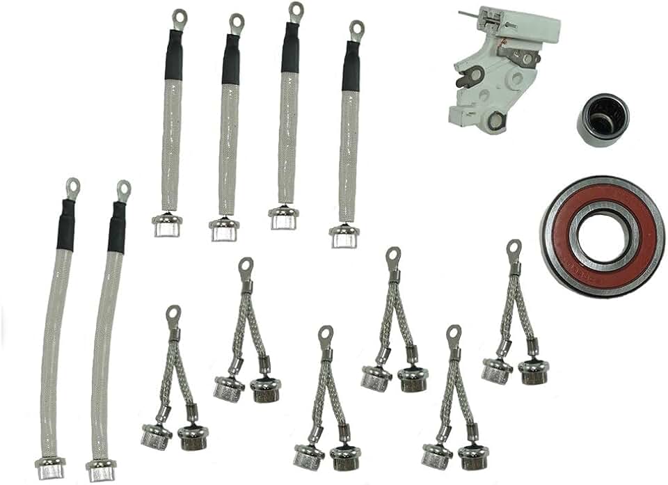 Balmar Offshore Repair Kit 95 Series 12/24V includes Bearings, Brushes, Positive/Negative Diode