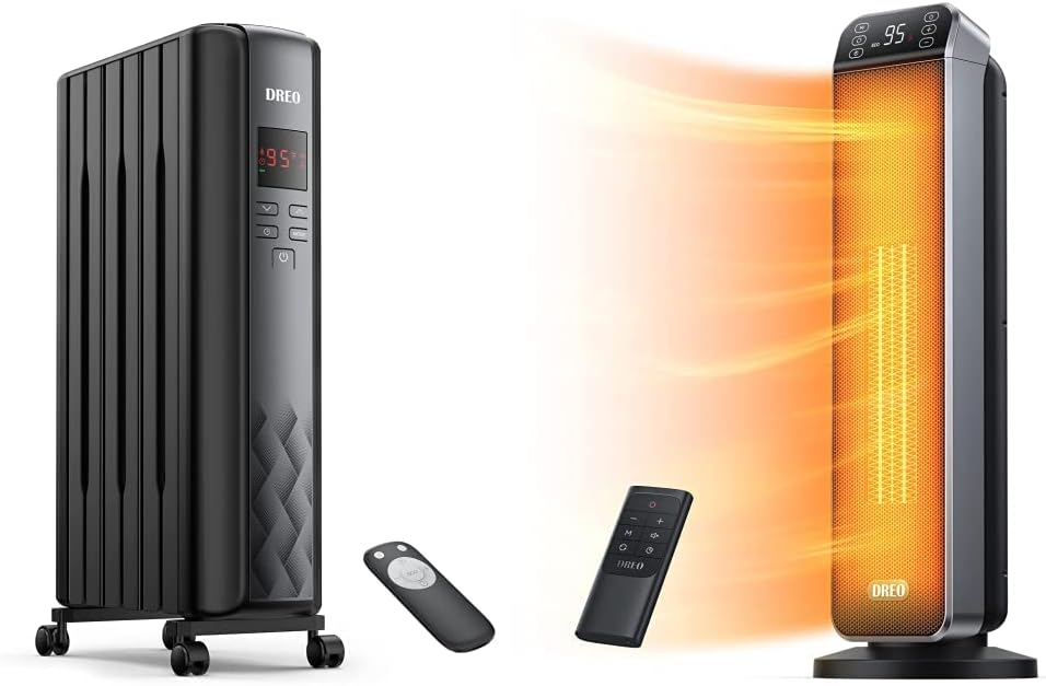 Dreo Radiator Heater (Upgrade 1500W) and Dreo 24