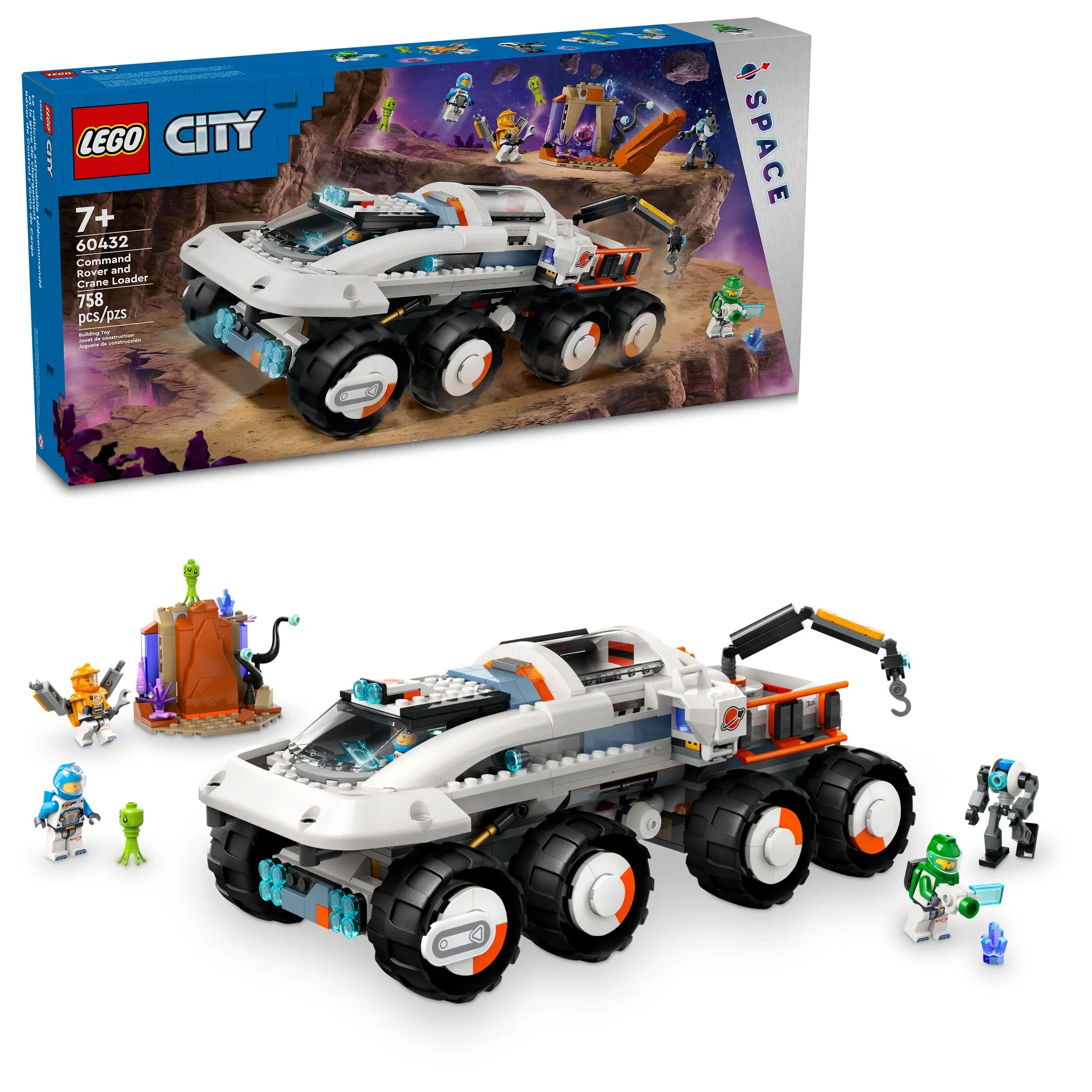 LEGO City: Command Rover and Crane Loader
