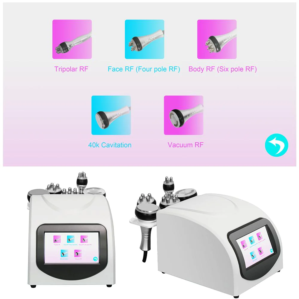 Slimming Machine Body Shaping 40K Radio Skin Frequency Ultrasonic Cavitation 5In1