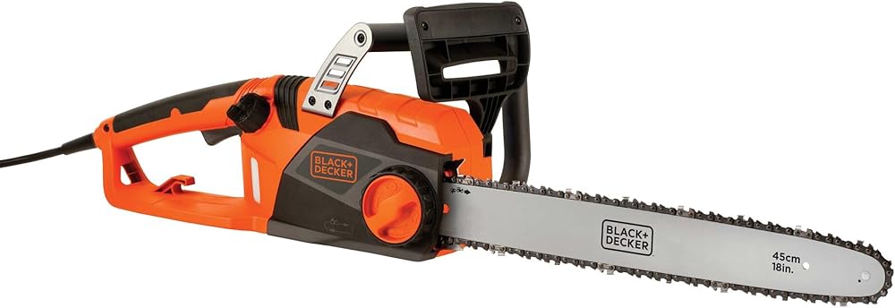 BLACK+DECKER Electric Chainsaw, 18-Inch, 15-Amp, Corded (CS1518)