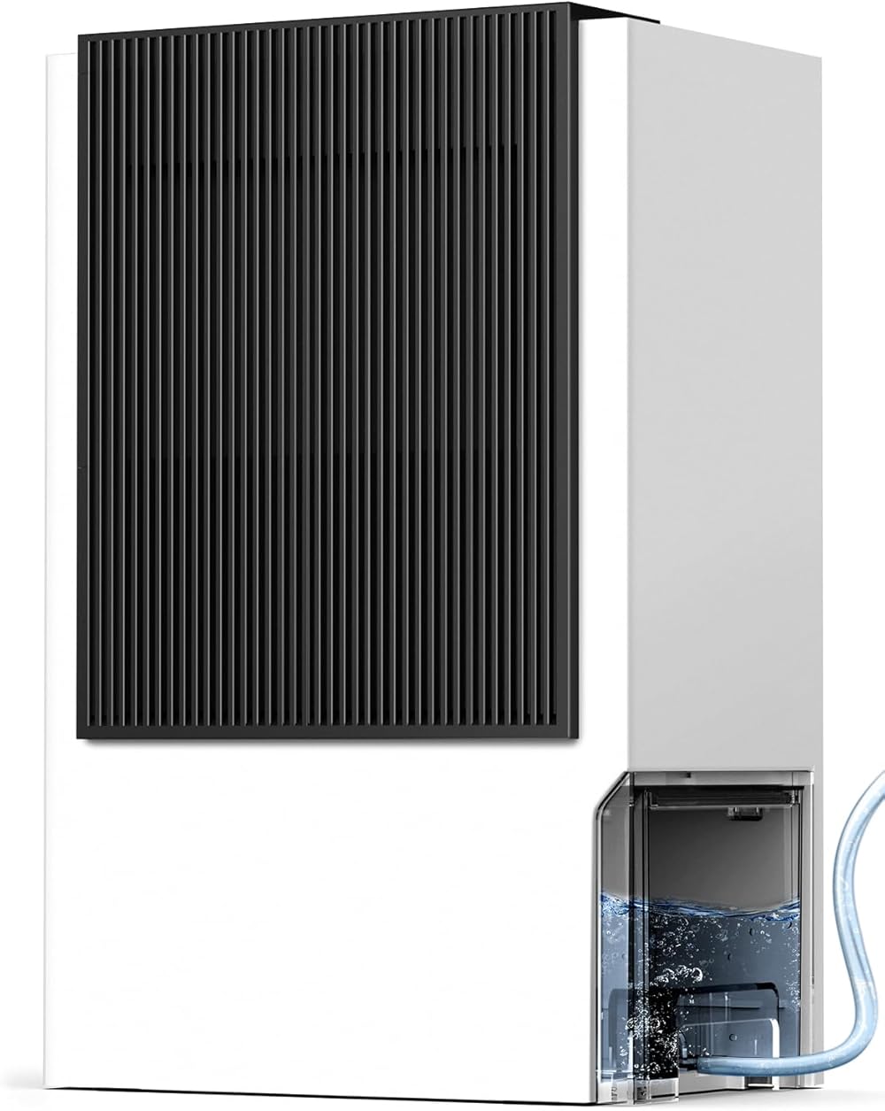 Dehumidifier for Basement with Drain Hose, EasyAcc 2024 Newly [ Rotary 10X Fast Dehumidification/1500 Sq. Ft/Timer/3000ml Per Day] 2 Modes Quiet Portable Dehumidifier for Bedroom Bathroom Large Room