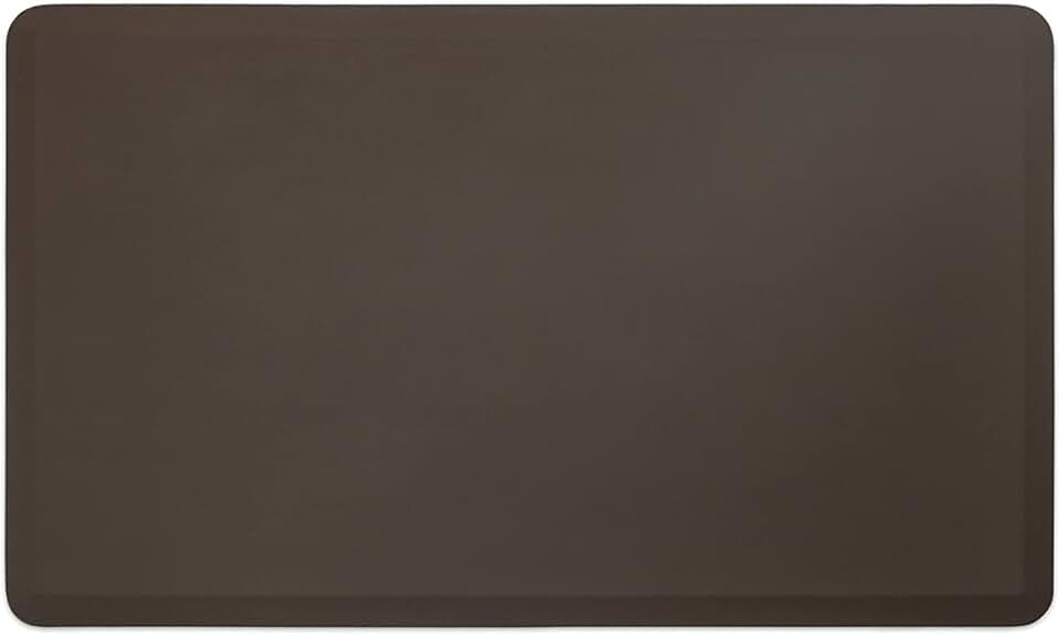 GelPro Professional Grade Anti-Fatigue Kitchen & Office Comfort Bio-Foam Mat with Non-Slip Bottom for Health & Wellness, 36X60, Earth