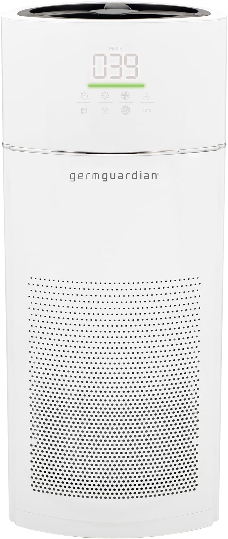 GermGuardian Hi-Performance Air Purifier with HEPA Filter, Removes 99.97% of Pollutants, Covers Large Rooms up to 1943 Sq. Foot Room in 1 Hour, Air Quality Sensor, 3 Speeds, Timer, 28