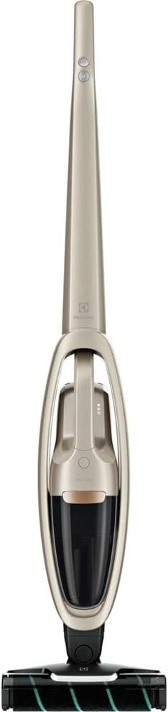 Electrolux WellQ7 Hard Floor Stick Cleaner Lightweight Cordless Vacuum with 5-step filtration system, PowerPro Roller, LED Nozzle Lights and Turbo Battery Power, for Hard Floor surfaces, in Soft Sand