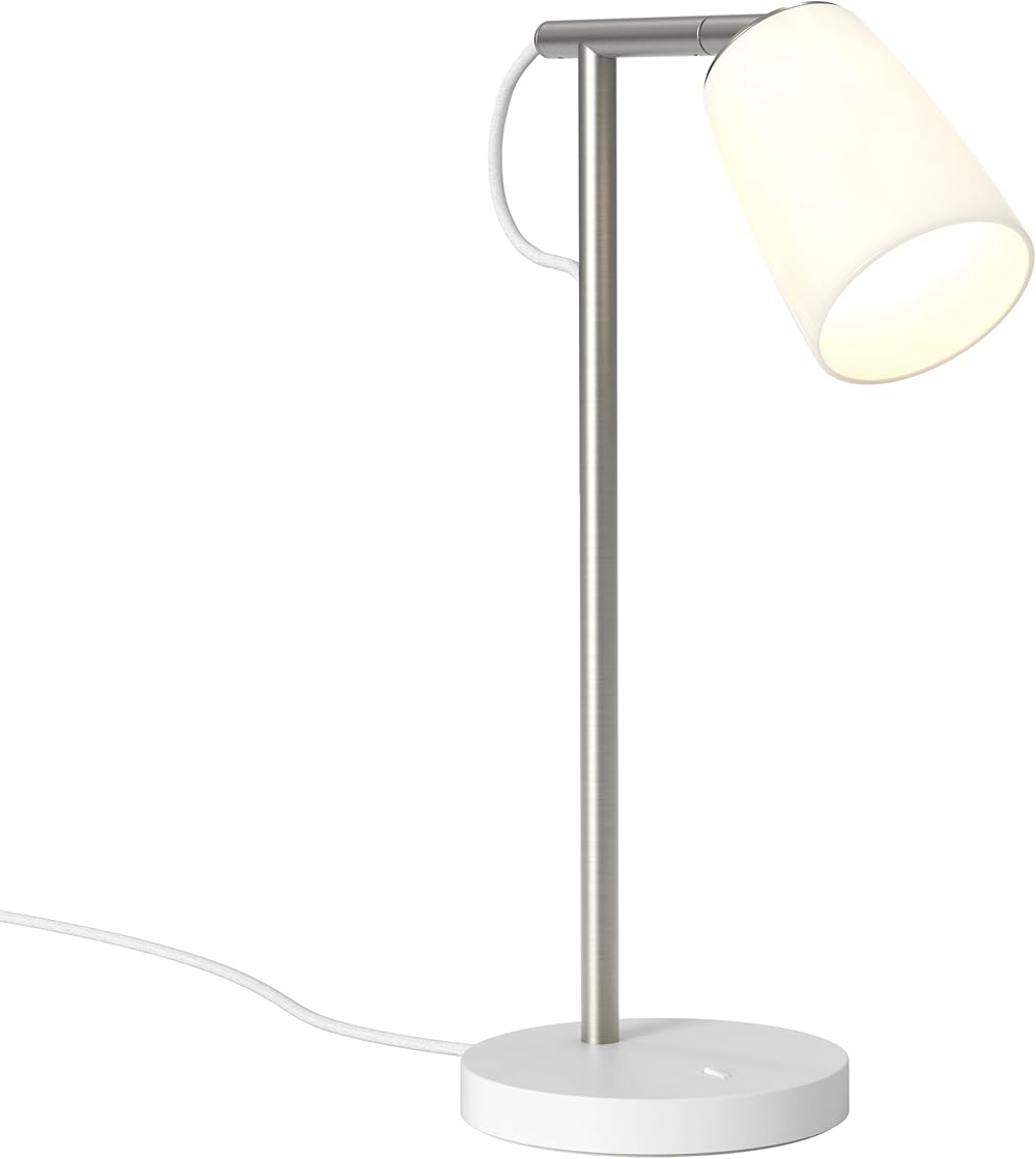 Astro Carlton Desk Indoor Table Lamp (Matt White) - Dry Rated - G9 Lamp, Designed in Britain - 1467010-3 Years Guarantee