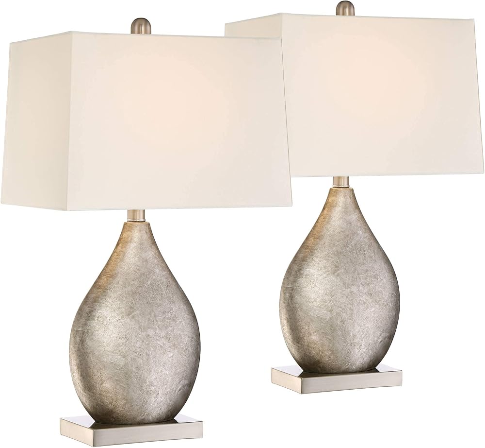 360 Lighting Royce Modern Table Lamps 24 1/2