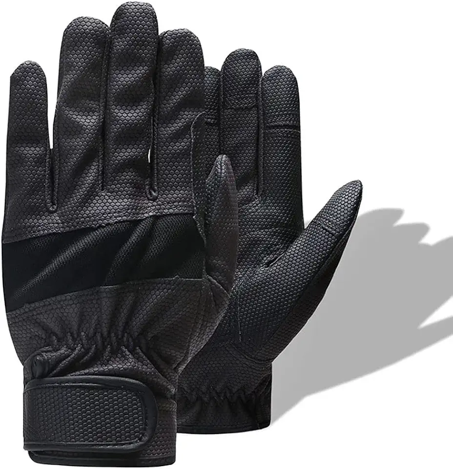 Men's Safety Protective Industria Repair Mechanic Work Gloves Outdoor Cycling Fishing Carrying Glove(Large)