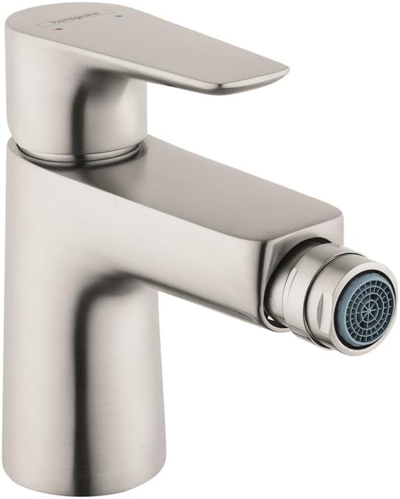 hansgrohe 71720821 Talis E 5-inch Tall 1 Bidet Faucet in Brushed Nickel