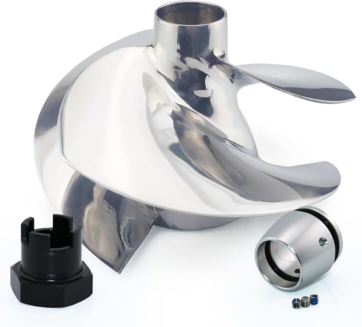 CAPTAIN Impeller Replace for Solas YS-CD-13/22, fit Yamaha FX SHO, FX Cruiser SHO, FZR, FZS, GP1800 HO, VX Cruiser HO, FX HO, FX Cruiser HO, VXR, VXS, 3 Blade 155mm Impeller with Wrench and Seal