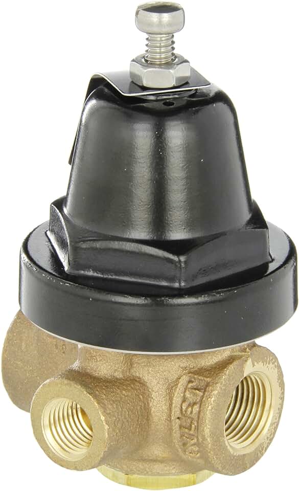 04164-0030 Brass Pressure Regulator, 10 - 50 PSI Pressure Range, 3/8