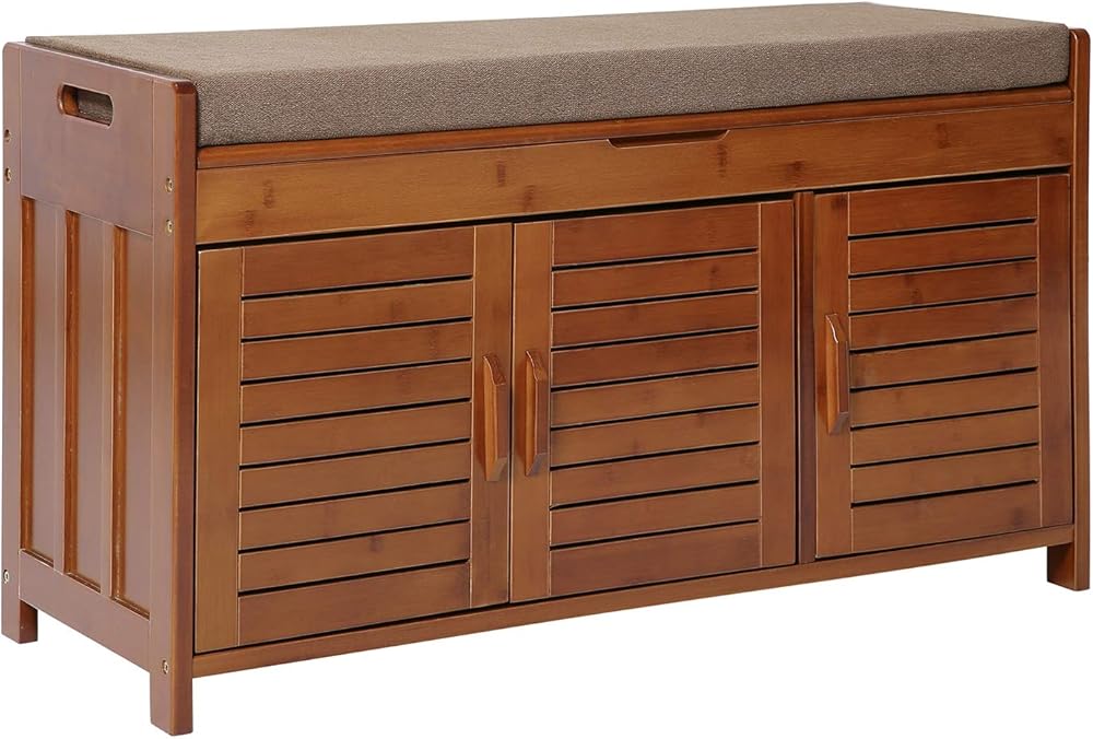 Shoe Bench & Shoe Cabinet & Shoe Storage Bench Shoe Rack Entryway Storage Bench Shoe Cabinet Bench with Hidden Storage Space (XXX-Large(New Upgrade)