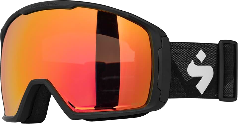 Sweet Protection Clockwork WC Max Rig Reflect Ski Goggles BLI- Bonus Lens Included, Adjustable Ventilation