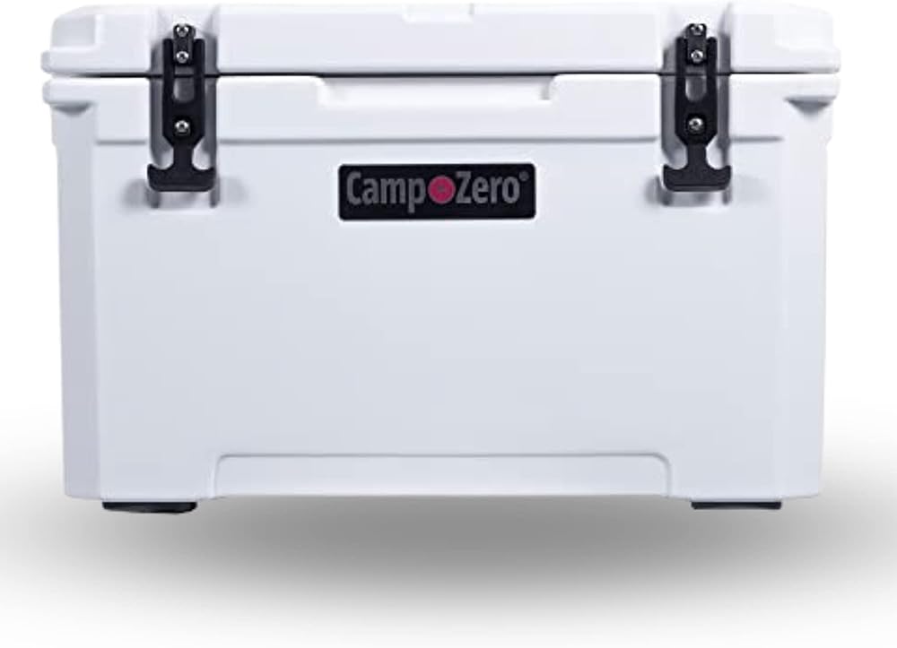 CAMP-ZERO 40 | 42.26 Quart Cooler/Ice Chest with 4 Molded-in Cup Holders