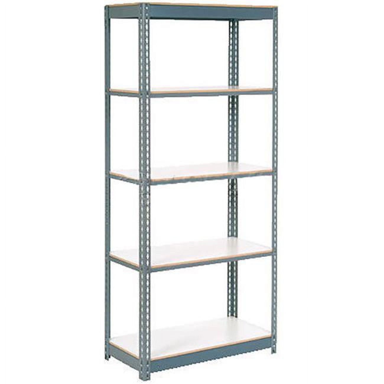 Global Industrial  1500 lbs Extra Heavy Duty Shelving with 7 Shelves - Gray - 48 x 18 x 96 in.