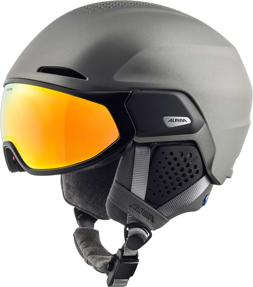 ALPINA ORO QV MIPS - Adjustable ski & Snowboard Helmet - self-tinting Visor, closable Ventilation & Ultimate Protection