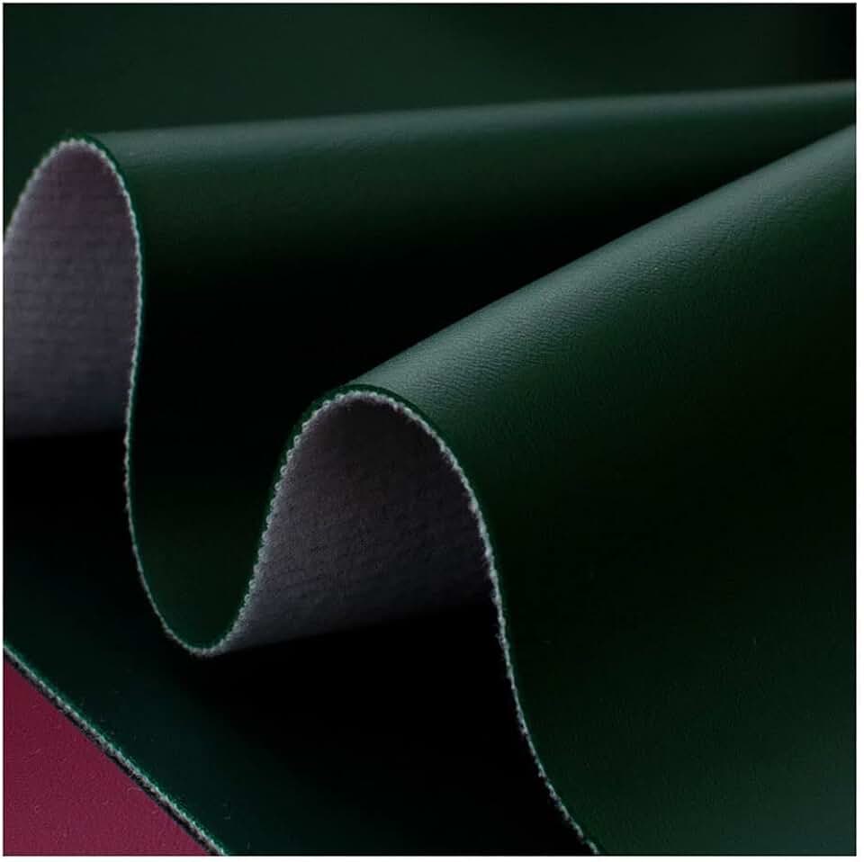 PU Synthetic Artificial Imitation Leather Fabric Soft Bag Sofa Waterproof Wear Resistant Nappa Pattern Handmade DIY Sofa Fabric Sewing Craft Car Seat Bedside(Size:1.37x1m/4.49x3.28ft) (Color : Dark g