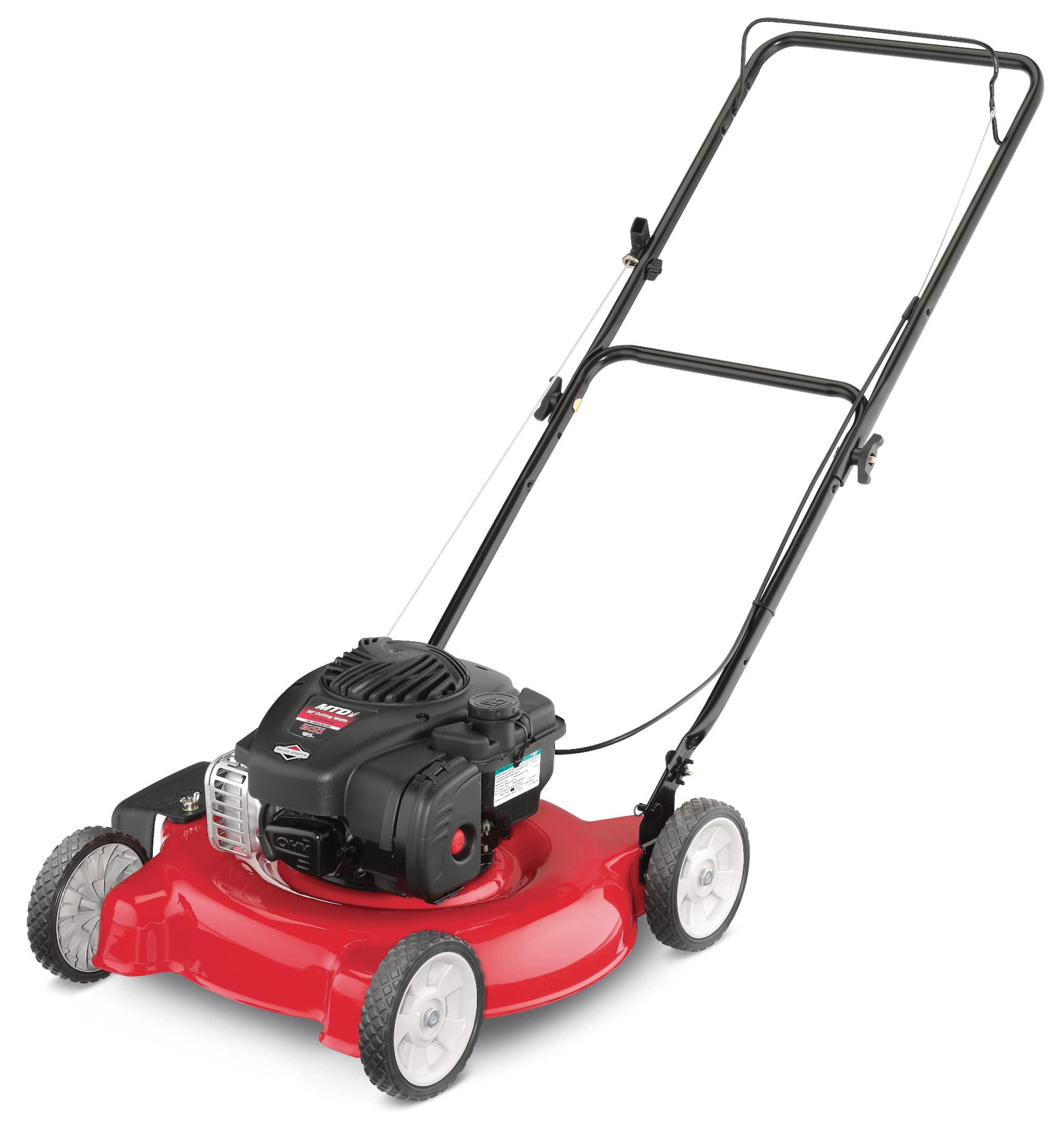 Yard Machines 20-in 125CC Walk Behind Push Mower with Side Discharge Cutting System