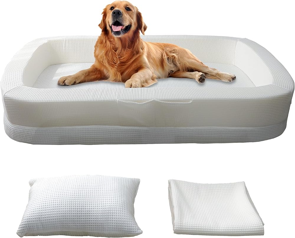 Human Sized Dog Bed, Cooling Large Pet Bed, 69