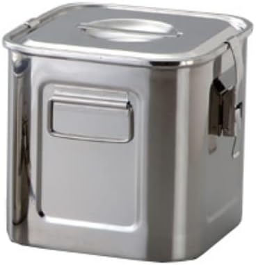 UK 18-8 3023300 Square Kitchen Pot with Packing Hook, 14.2 inches (36 cm), Hand Included