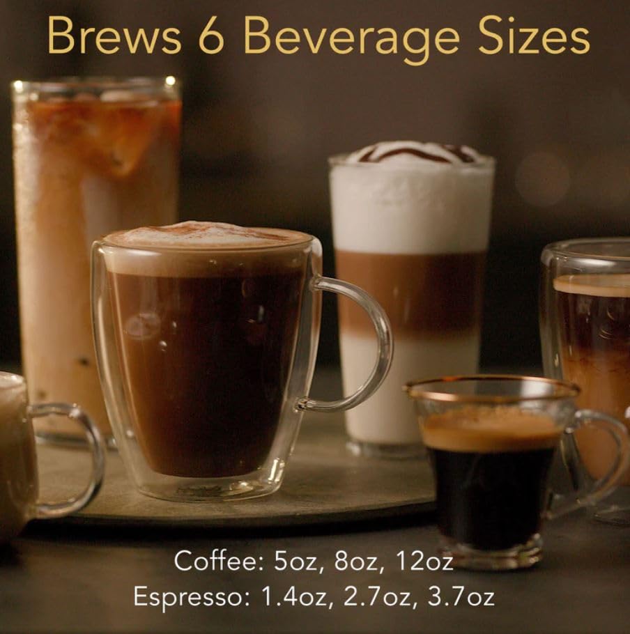 L OR Barista System Coffee and Espresso Machine Combo by Philips, Black