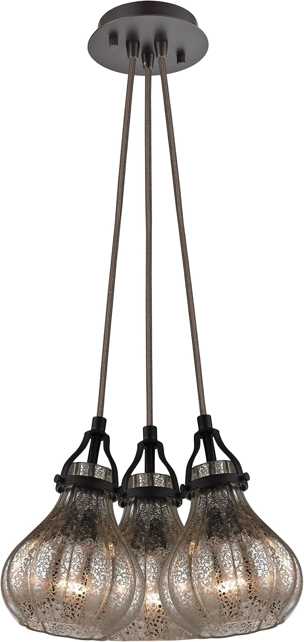 Elk Lighting Pendant Options 3 Light Pendant in Oil Rubbed Bronze