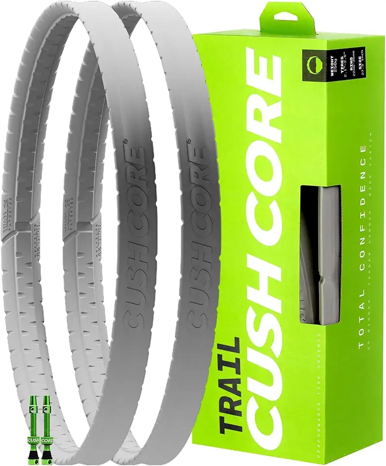 CushCore Trail Mixed Set - Bicycle Tire Insert, For All Riders, Designed for Flat Prevention, Lightweight Design, Helps Improve Ride Quality, Fits 2.1