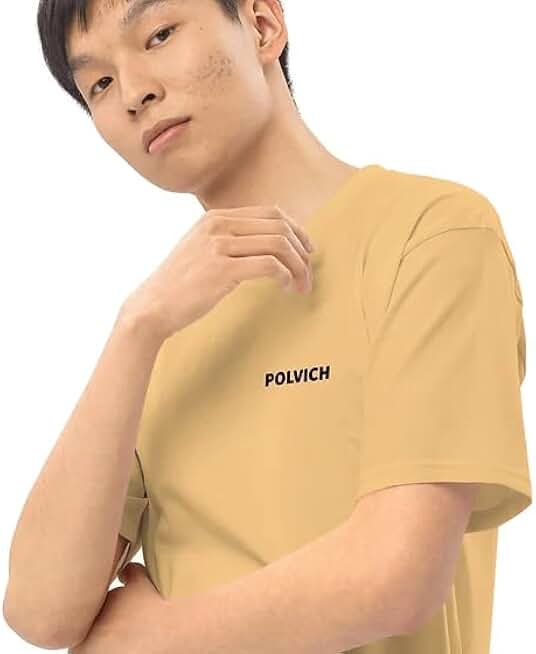 Men’s Premium Heavyweight Tee Ultra-Durable for Everyday Wear and Active Lifestyles