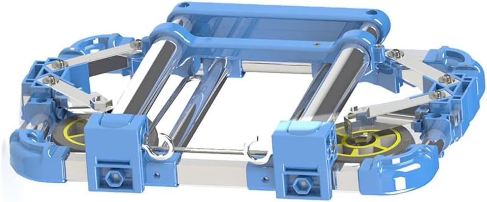 Car Folding Luggage Cart Portable Travel Aluminum Alloy Luggage cart Household Car Luggage Cart Shopping Trolley (Color : Black-JoJo's Bizarre Adventure1)