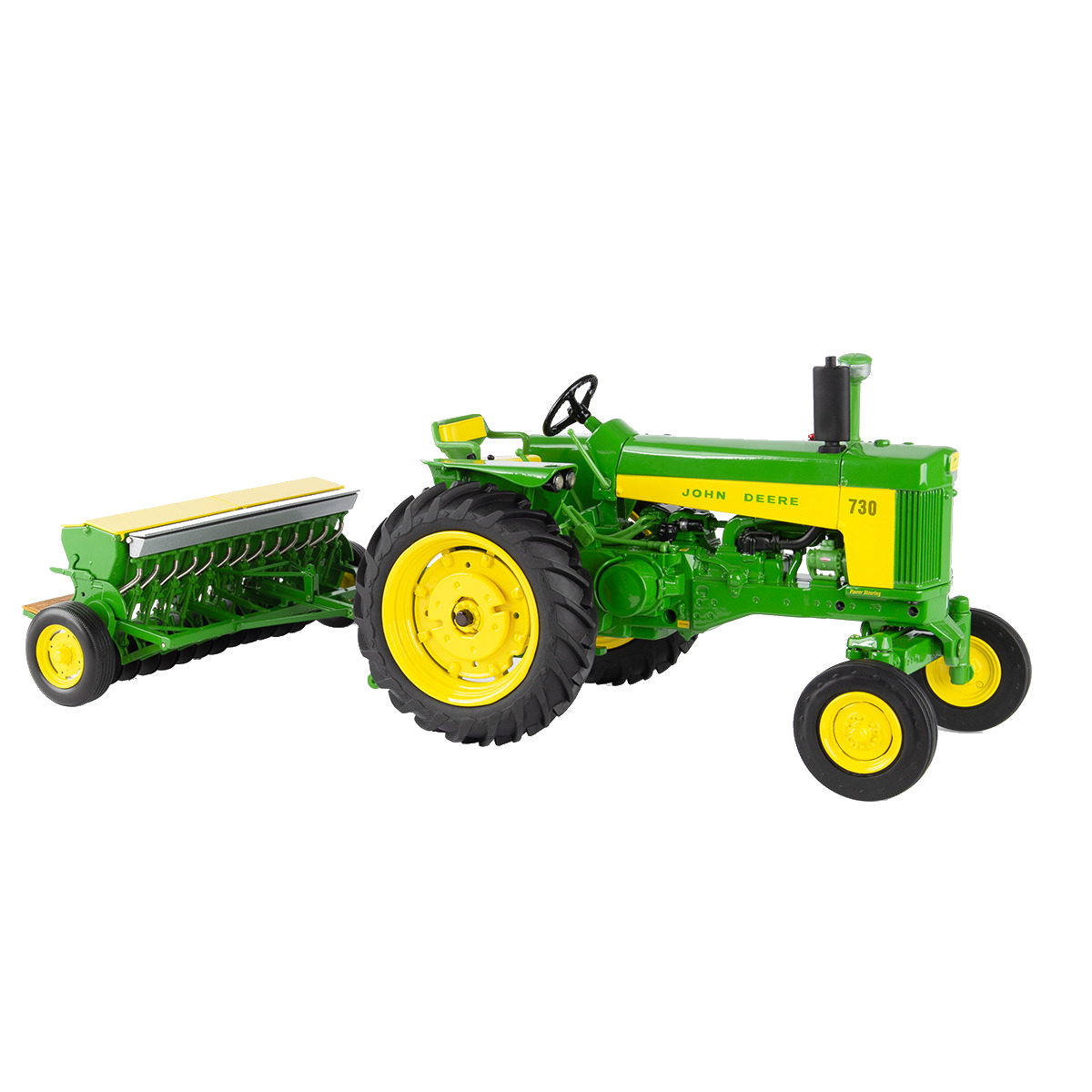 John Deere 730 with Grain Drill (1/16 Scale)