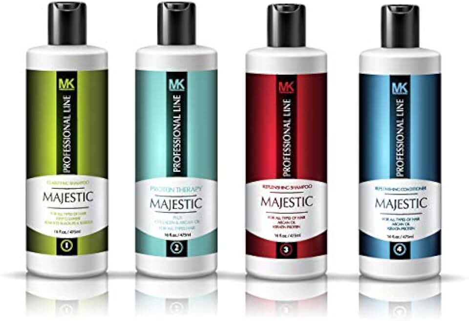Majestic Hair Protein Therapy 475ml (16oz) - Formaldehyde Free - Complete KIT