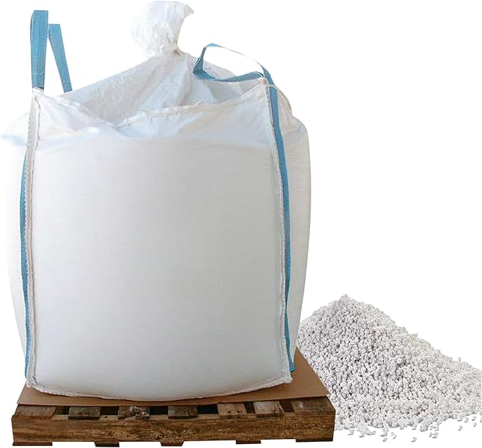 Bare Ground BGCCP-1000 CaCl2 Snow and Ice Melt Pellets in Professional Skidded Super Sack, 1000 lb