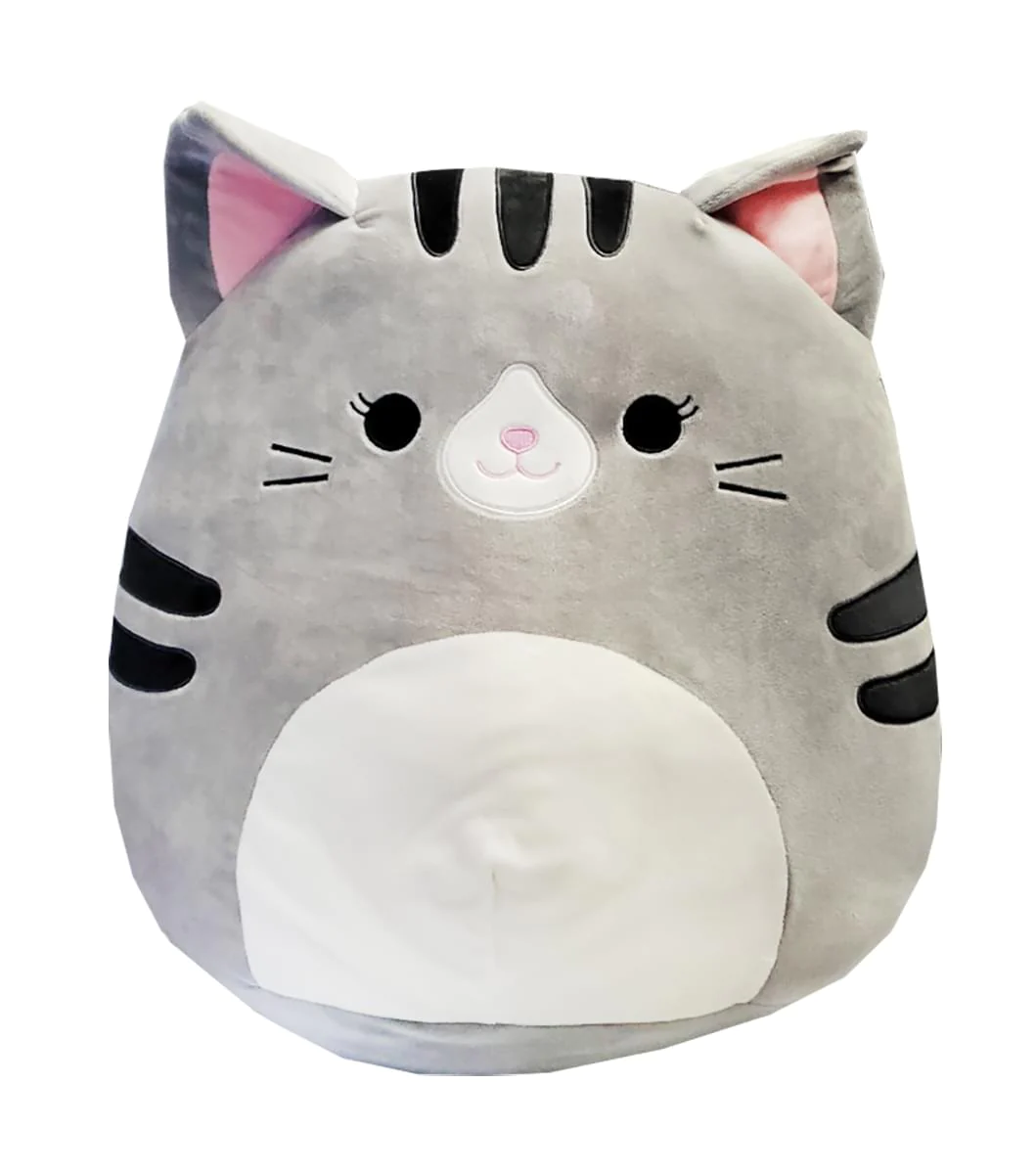 Squishmallow 24 Inch Plush | Tally the Grey Cat