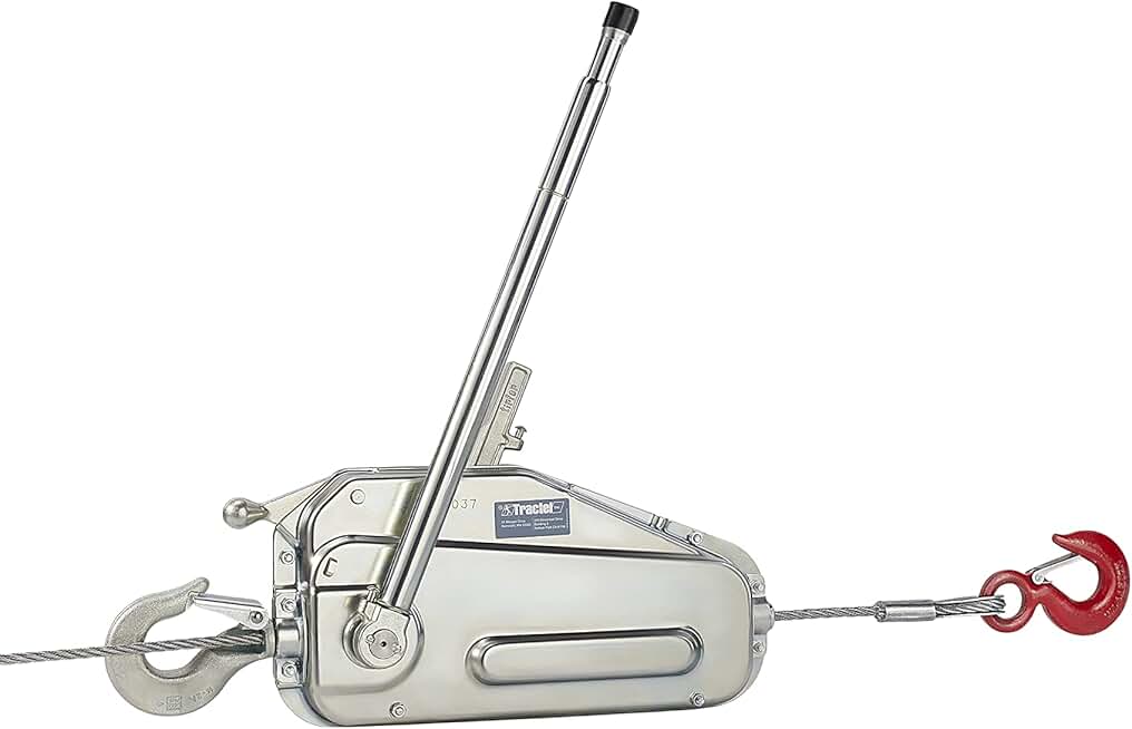 Tractel 849202430K Griphoist TU-17 Wire Rope Hoist with 30' Wire