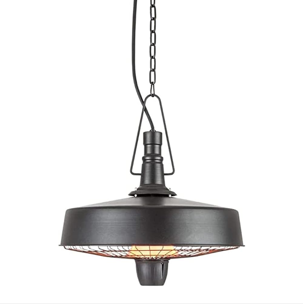 NaoSIn-Ni Outdoor Hanging Patio Heater,2100W Electric Infrared Space Heaters Ceiling Mounted Easy Control for Courtyard Balcony Garden