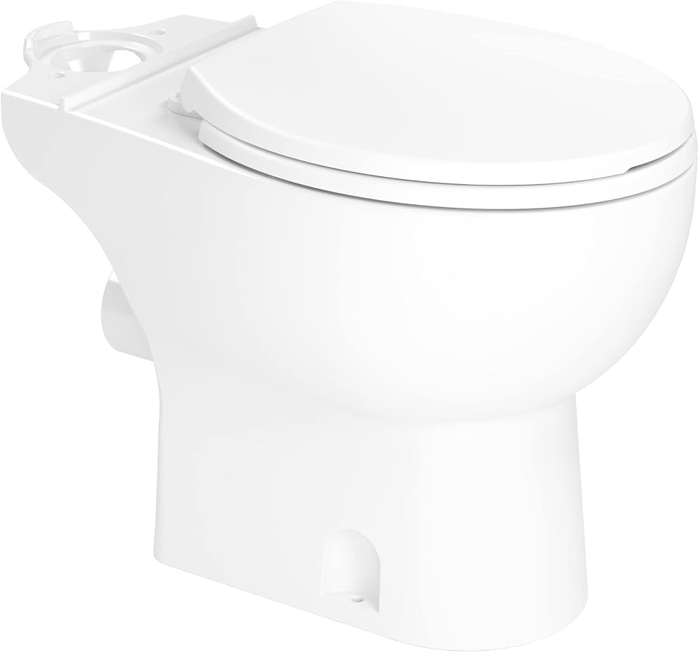 SANIFLO Round Toilet Bowl - Soft Close - Residential - White
