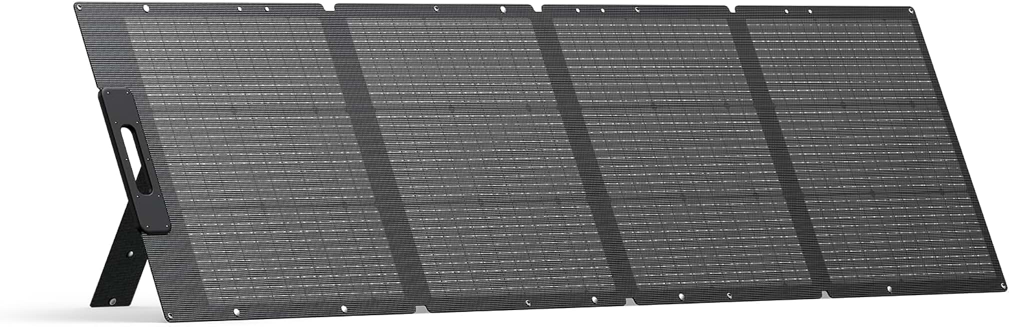 BLUETTI Solar Panel PV200D, 200 Watt for Portable Power Station EB3A/EB55/EB70S/AC2A/AC70/AC180/AC200L/AC200MAX/AC300, Foldable Solar Charger with Adjustable Kickstands for RV, Camping, Blackout