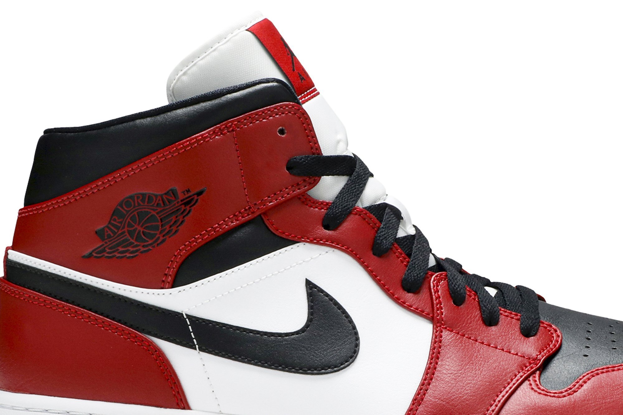 Air Jordan 1 Mid 'Chicago Black Toe' 554724-069