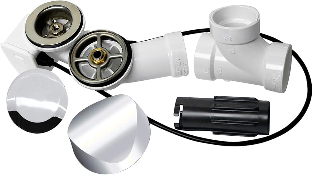 Avano OPTOF-CH-D Avano OPTOF-D Delta Cable Operated Tub Waste and Overflow