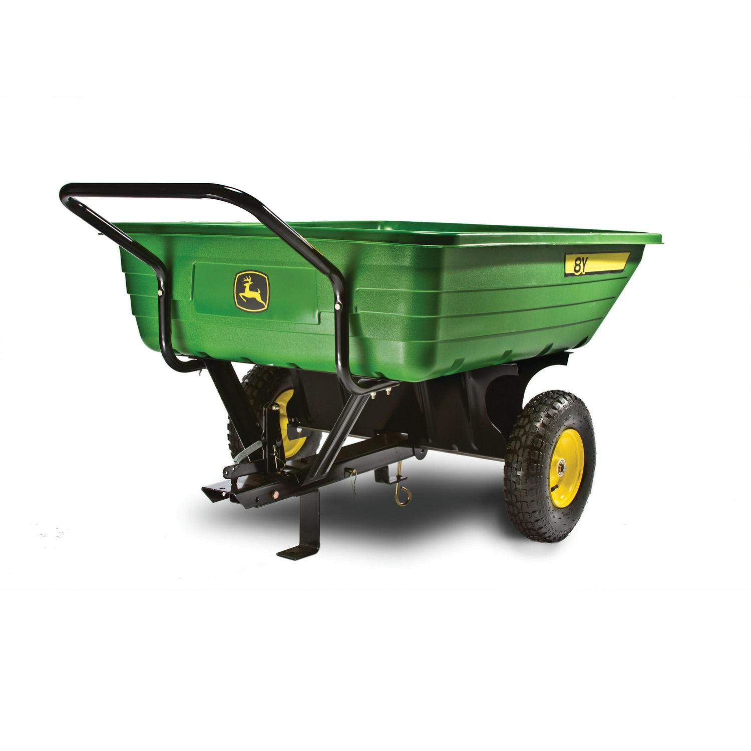 John Deere 8-cu ft Poly Dump Cart