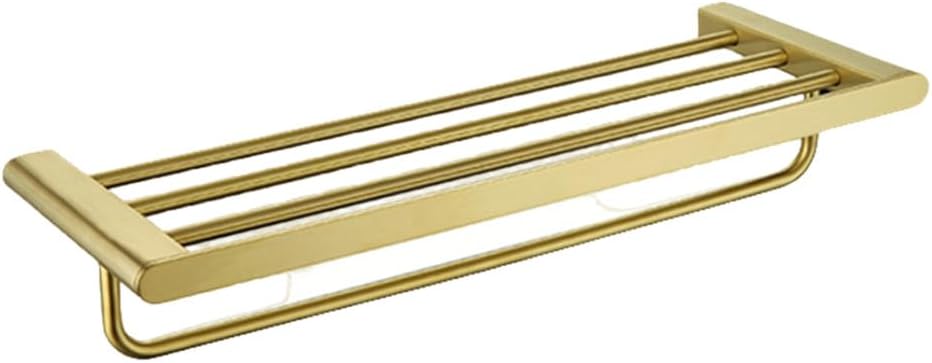 Brushed Gold Bathroom Accessories Hardware Sets 304 Stainless Steel Towel Rack Bar Hook Toilet Roll Paper Holder Cup Soap Holder,towel rack