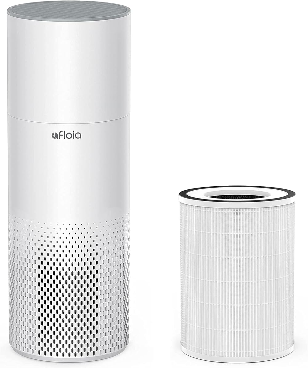 Air Purifier And Humidifier Combo For Home + Hepa 13 Filter |22dB| 7 Color Night Hepa Air Purifiers With Remote Control, Hepa Filter Air Cleaner