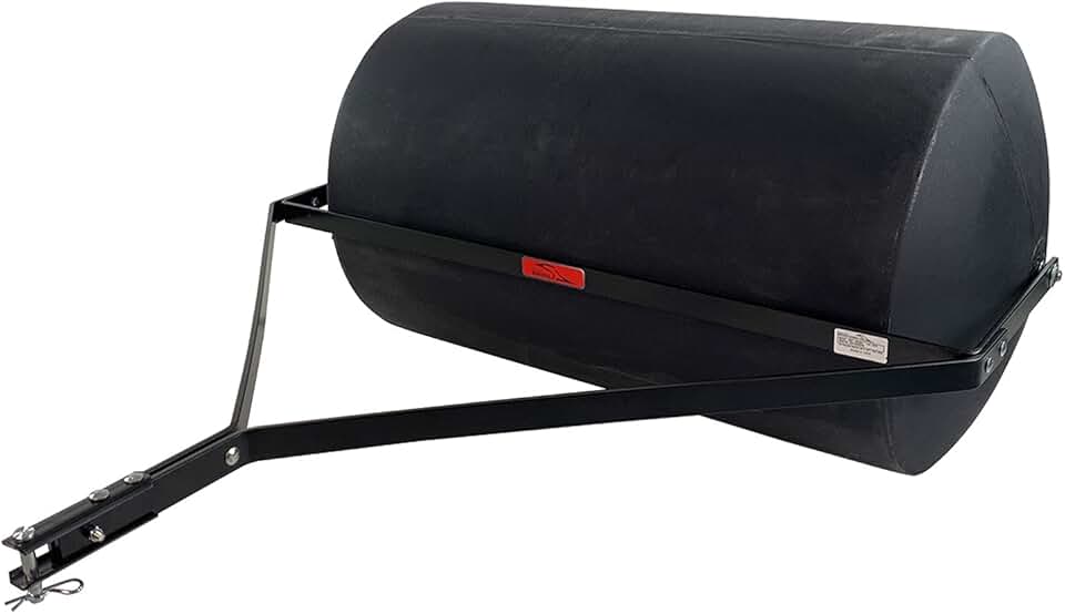Brinly PRT-36BH 690-Pound Tow Behind Poly Lawn Roller, 24 by 36-Inch