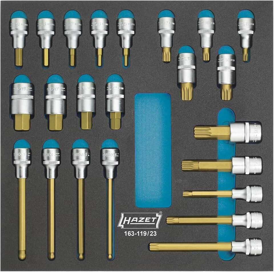 Hazet 163-119/23 Screwdriver socket set