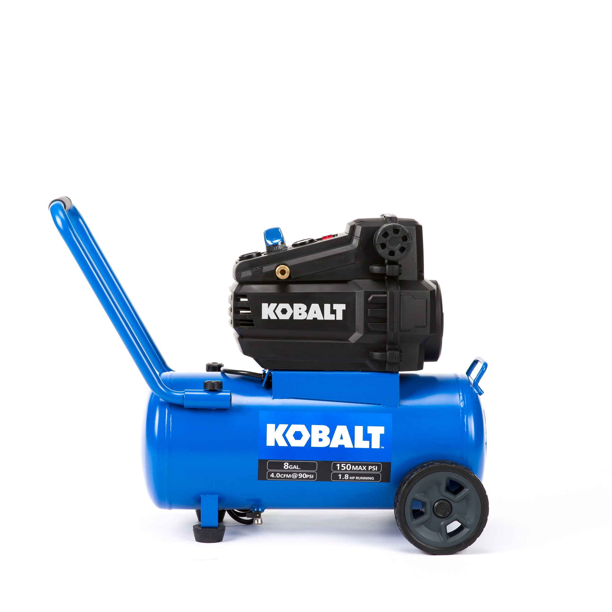 Kobalt 8-Gallons Portable 150 Psi Horizontal Air Compressor