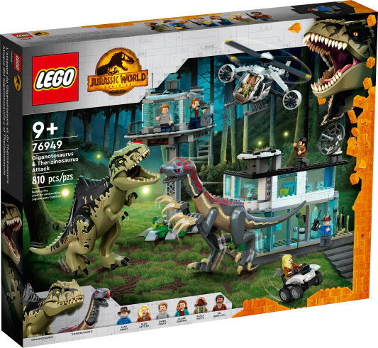 LEGO Jurassic World: Giganotosaurus & Therizinosaurus Attack