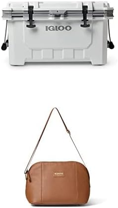 Igloo Tan IMX 70 Qt Lockable Insulated Ice Chest Injection Molded Cooler