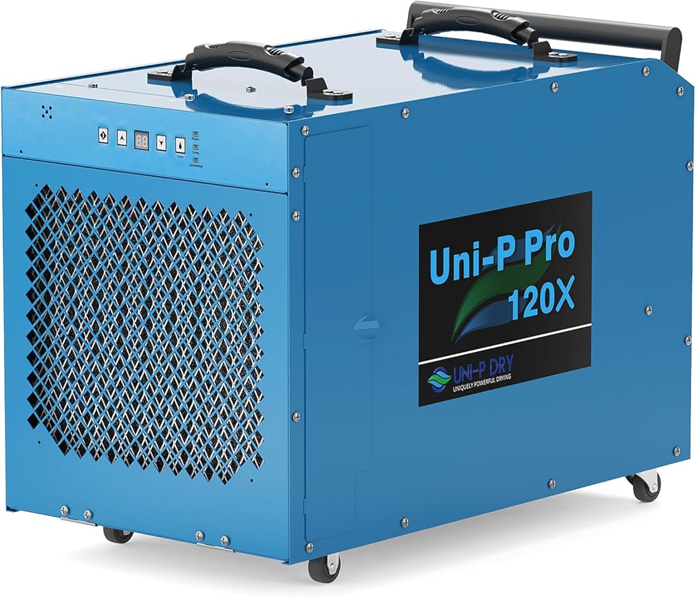 ALORAIR Uni-P Dry Pro 120X Portable Commercial Dehumidifier 235 Pints Large Industrial Dehumidifier with Pump, for Clean-Up, Flood, Moisture, Home, Garages, and Job Sites